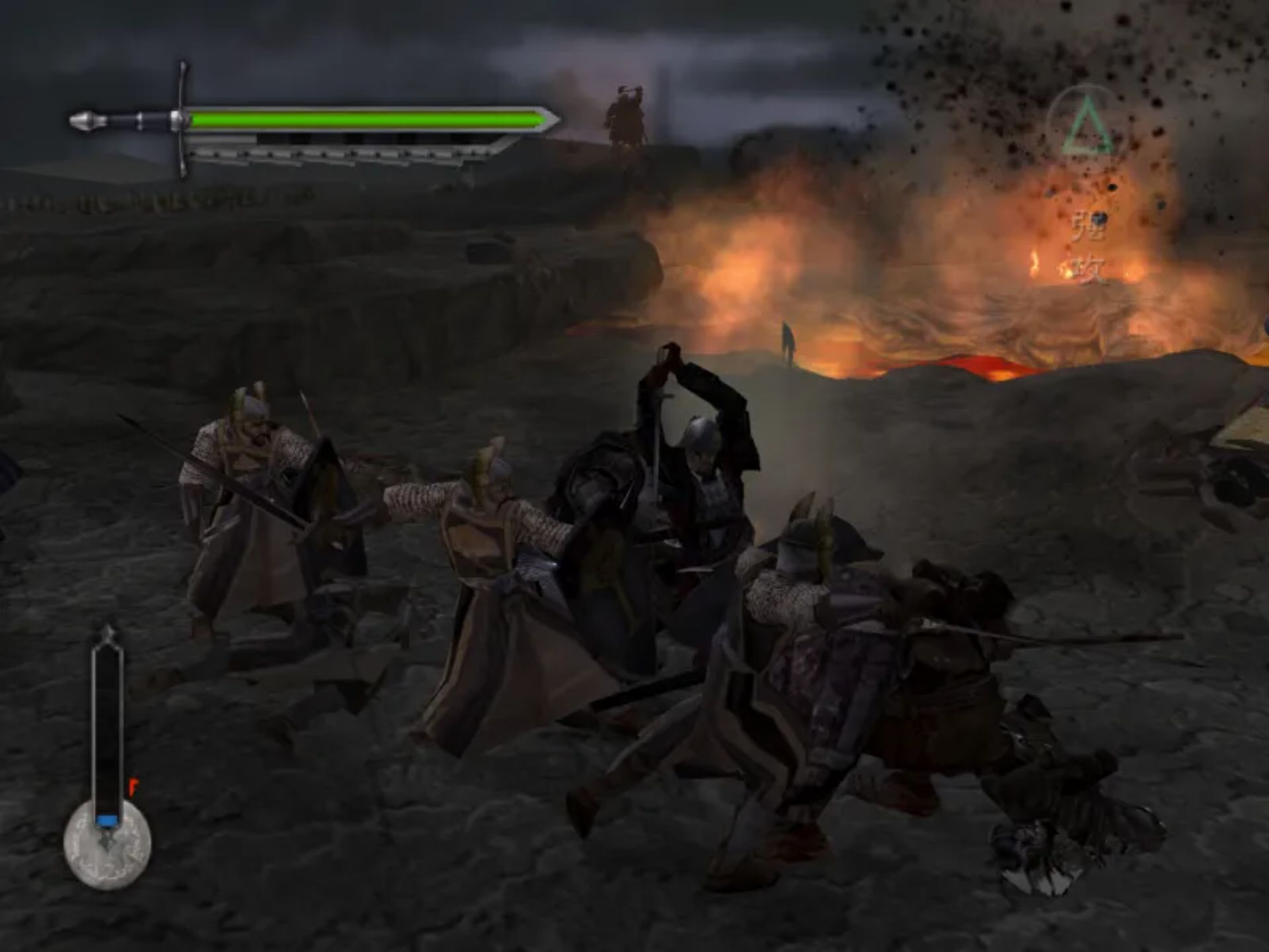 指环王/魔戒:双塔奇兵PS2游戏截图第4张