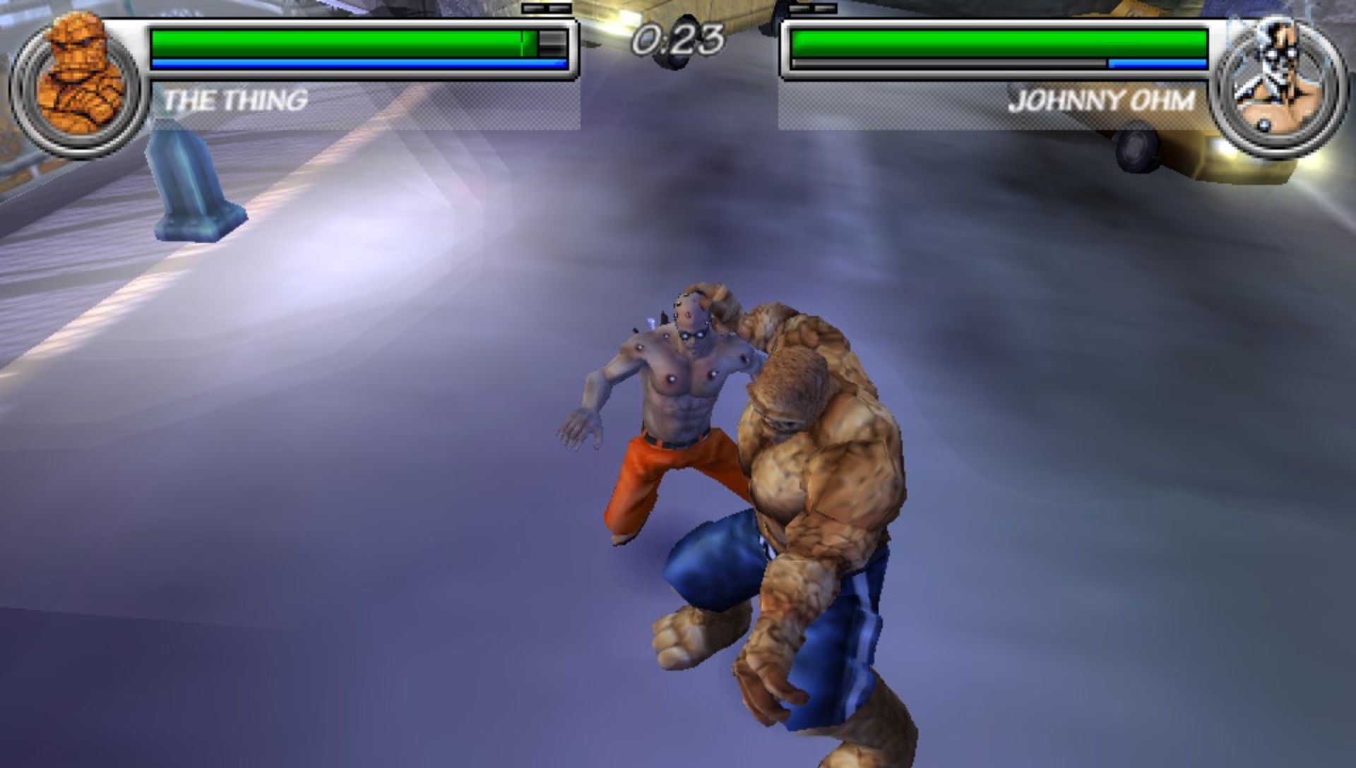 漫画英雄复仇女神：未完成的崛起PSP游戏截图第7张