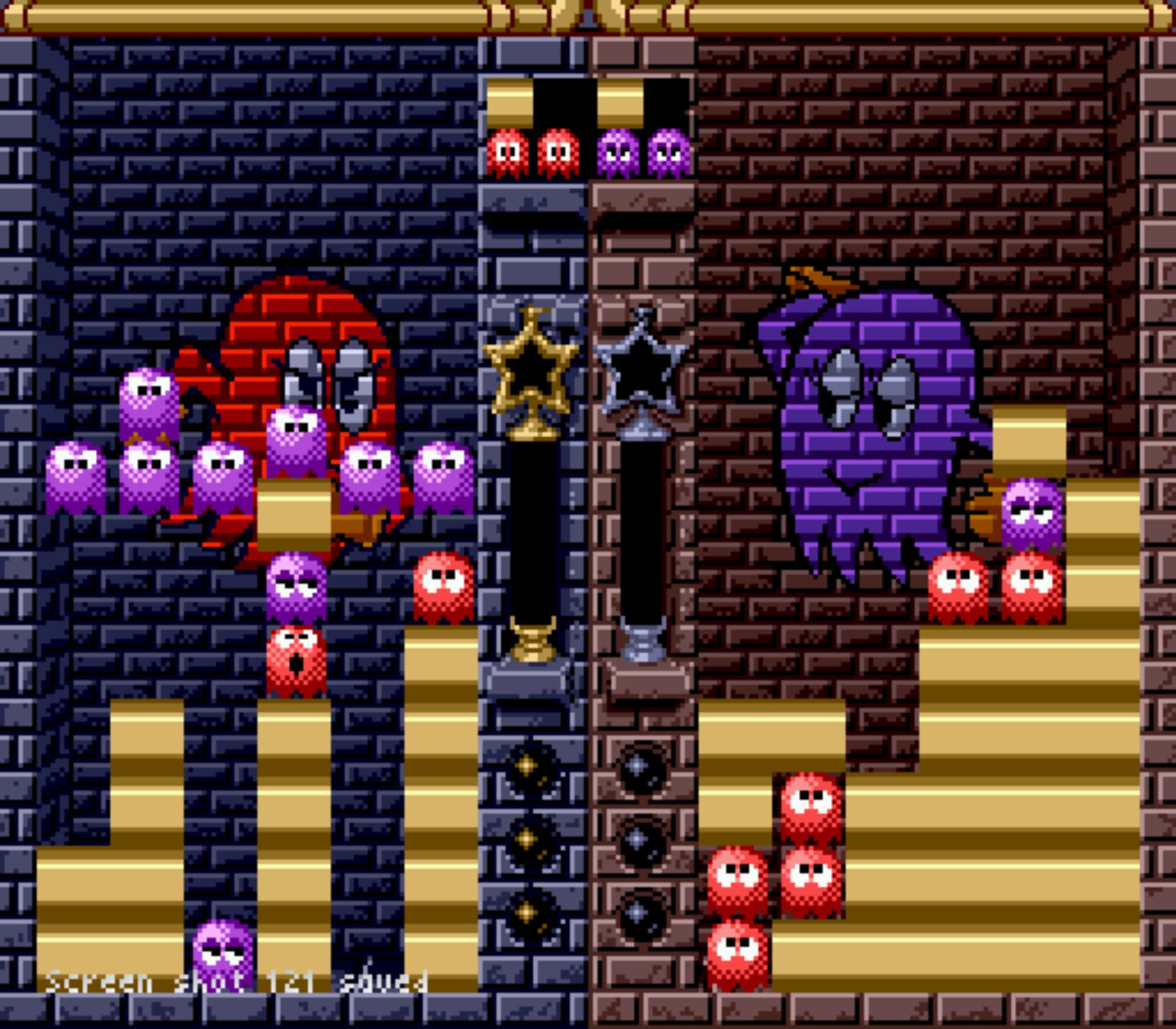 吃豆人方块／小精灵方块／吃豆人进击MD游戏截图第9张