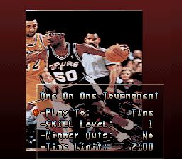 NBA全美明星挑战赛SFC游戏截图第12张