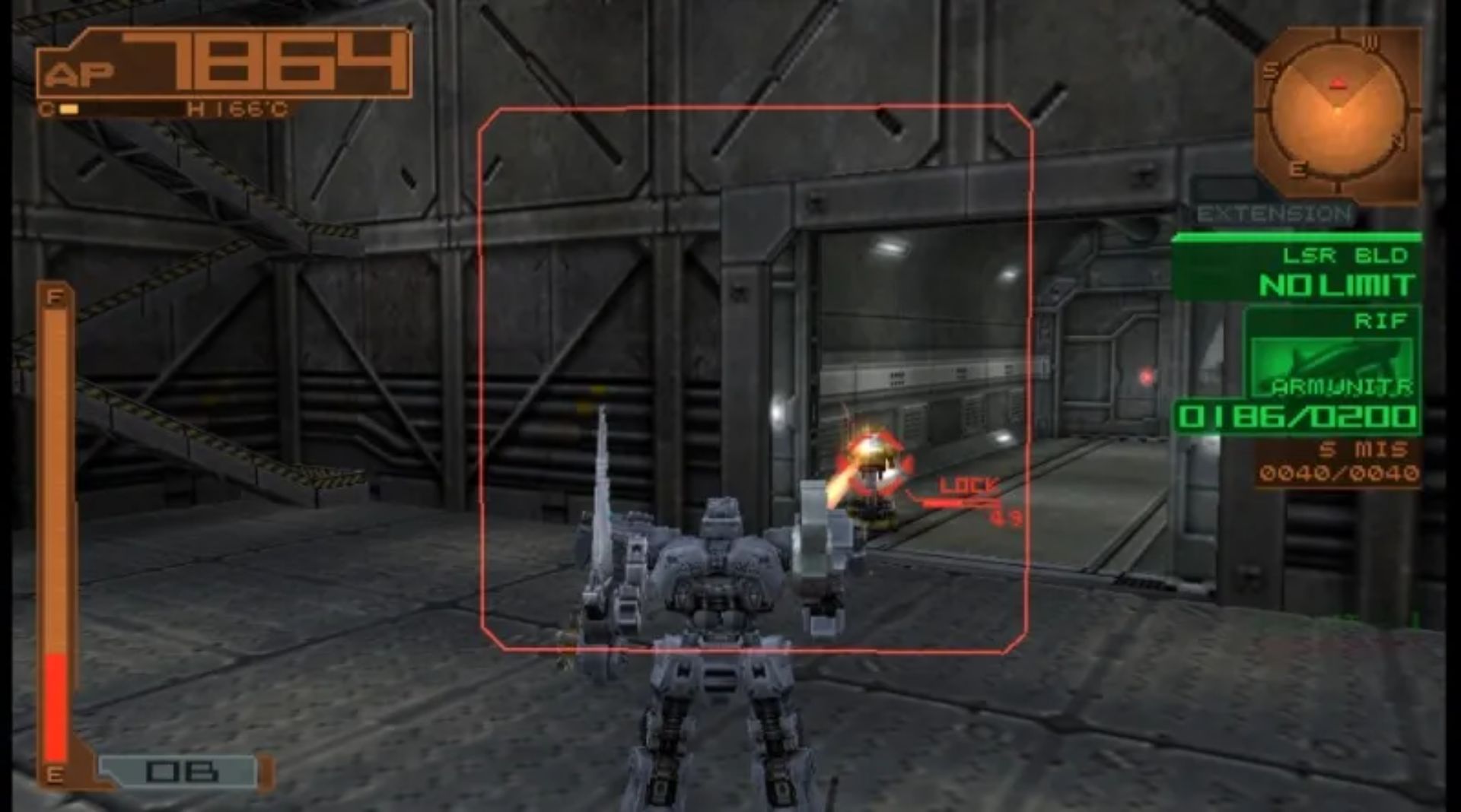 装甲核心：寂静前线（携带版）PSP游戏截图第4张