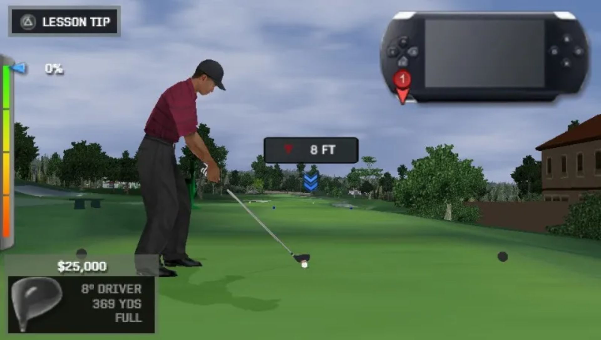 泰格伍兹高尔夫球巡回赛2006PSP游戏截图第6张