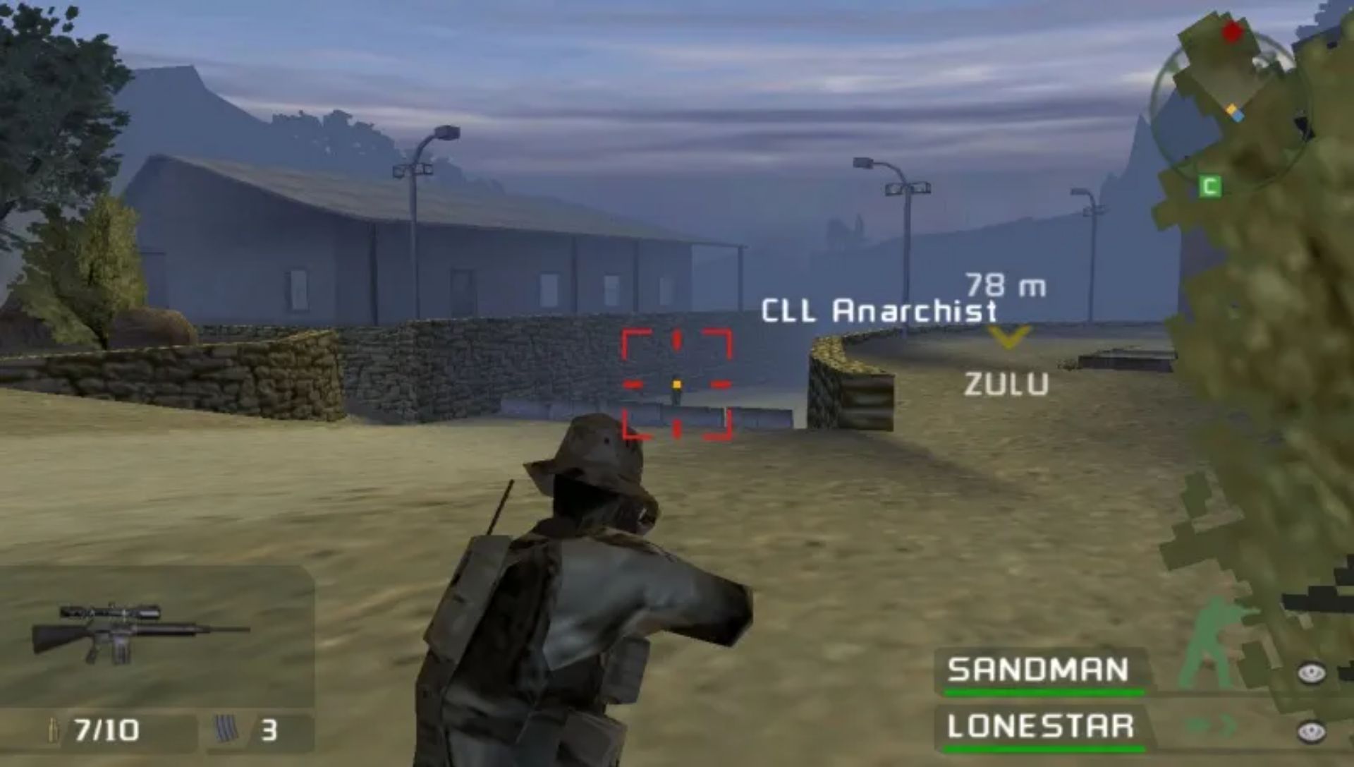 海豹突击队：火线小组1PSP游戏截图第12张