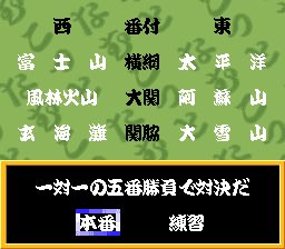 超级大相扑：关键热战SFC游戏截图第3张