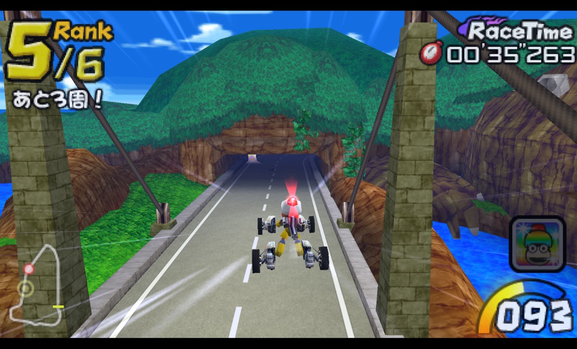 捉猴啦：比波猴赛车PSP游戏截图第11张