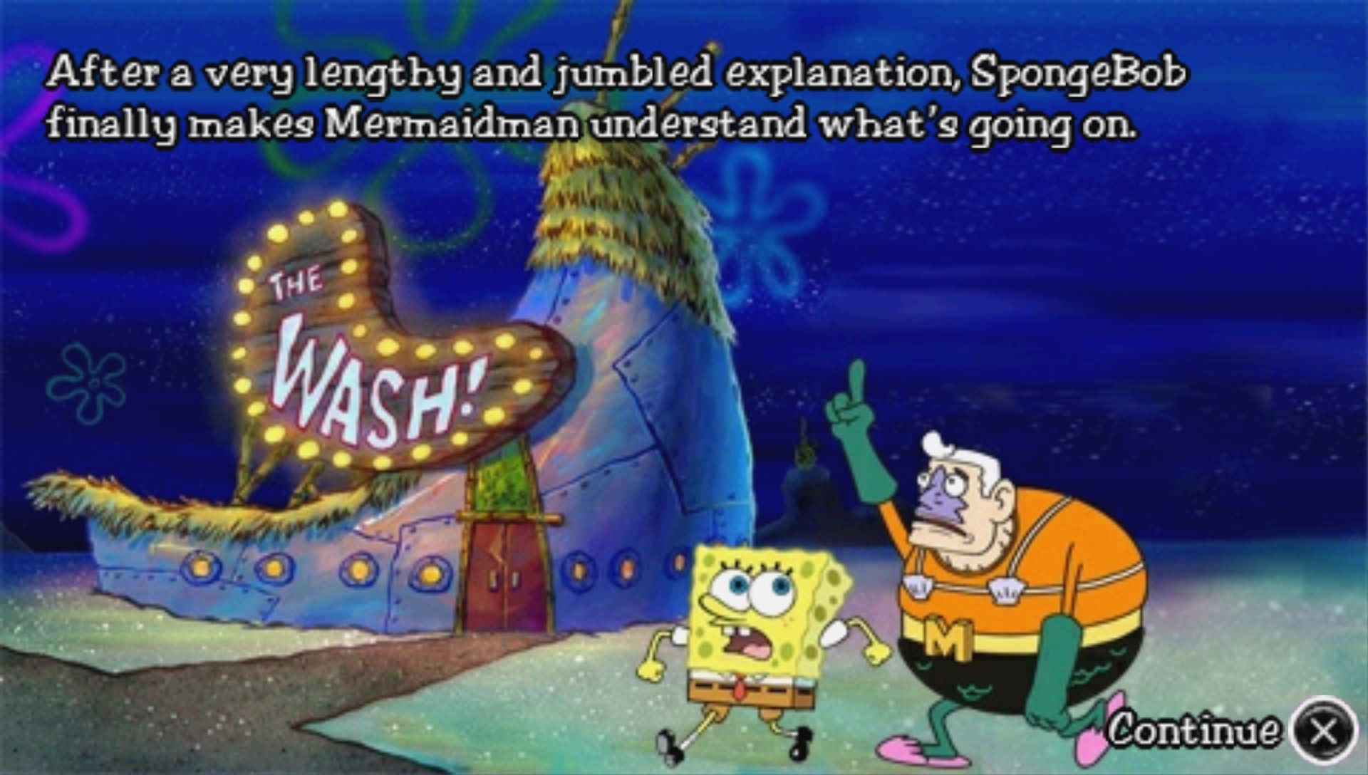 海绵宝宝：黄色复仇者PSP游戏截图第4张