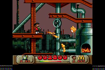 米克与麦可：全球角斗士／橡胶枪MD游戏截图第13张