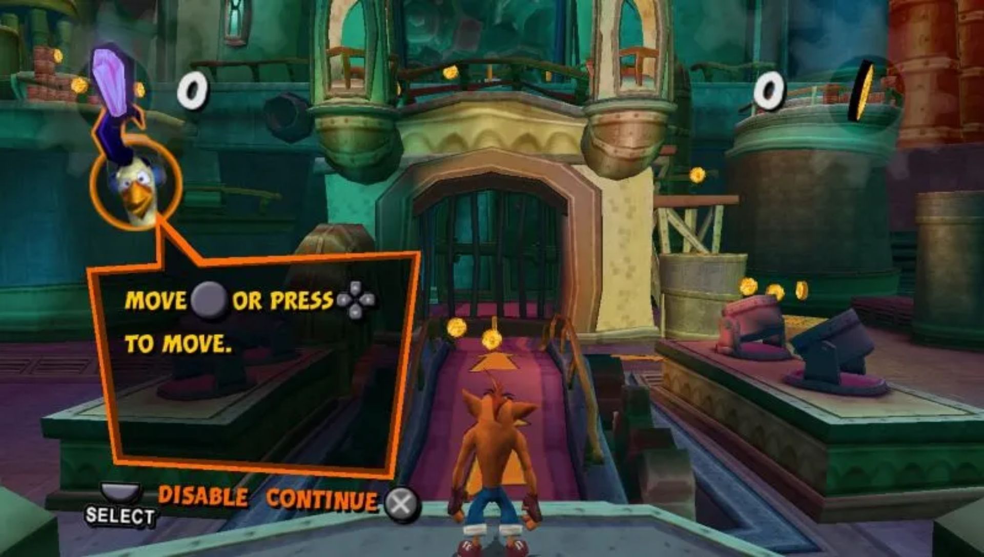 古惑狼赛车：团队竞速PSP游戏截图第2张