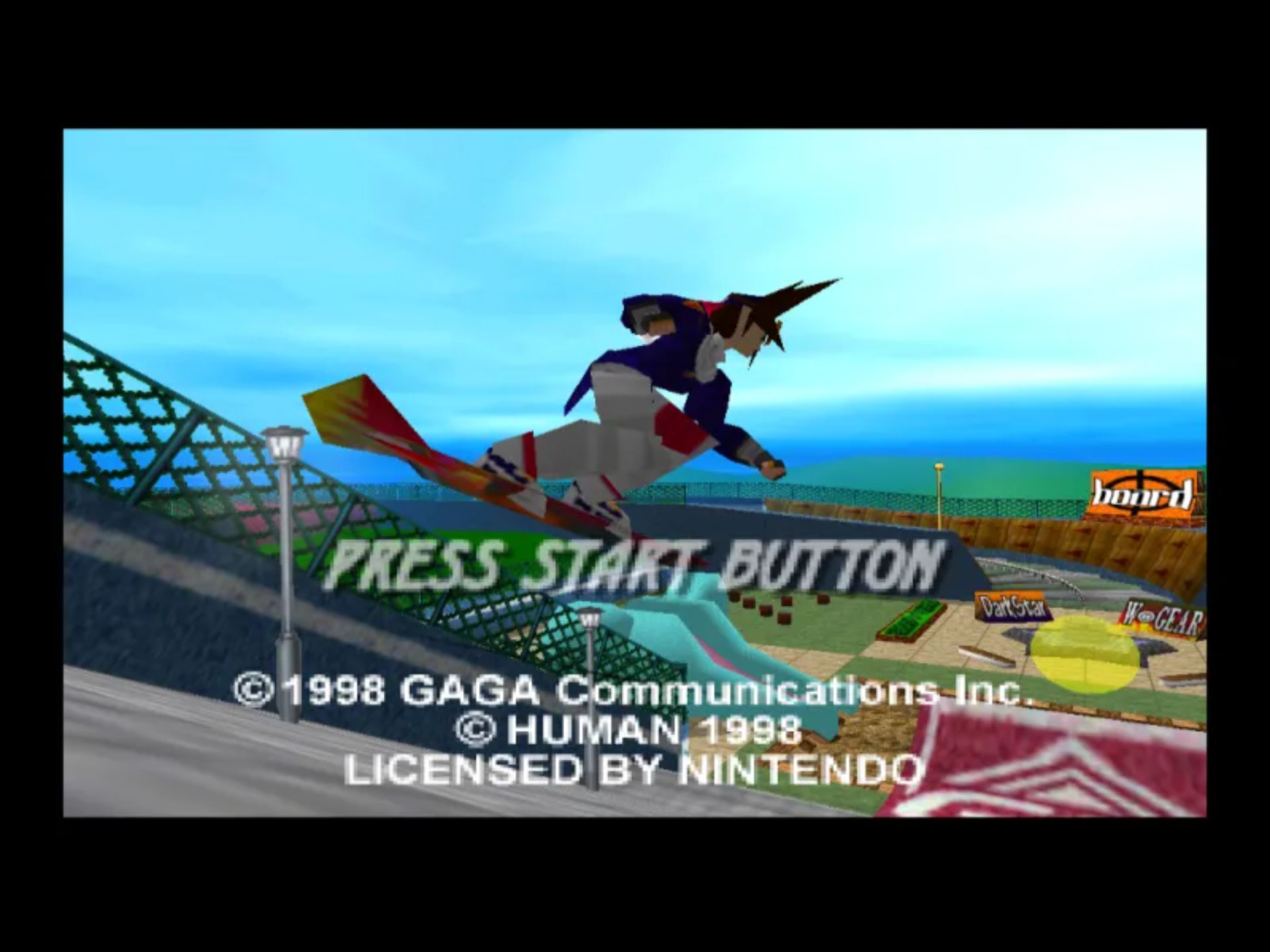 疾风滑板64N64游戏截图第3张