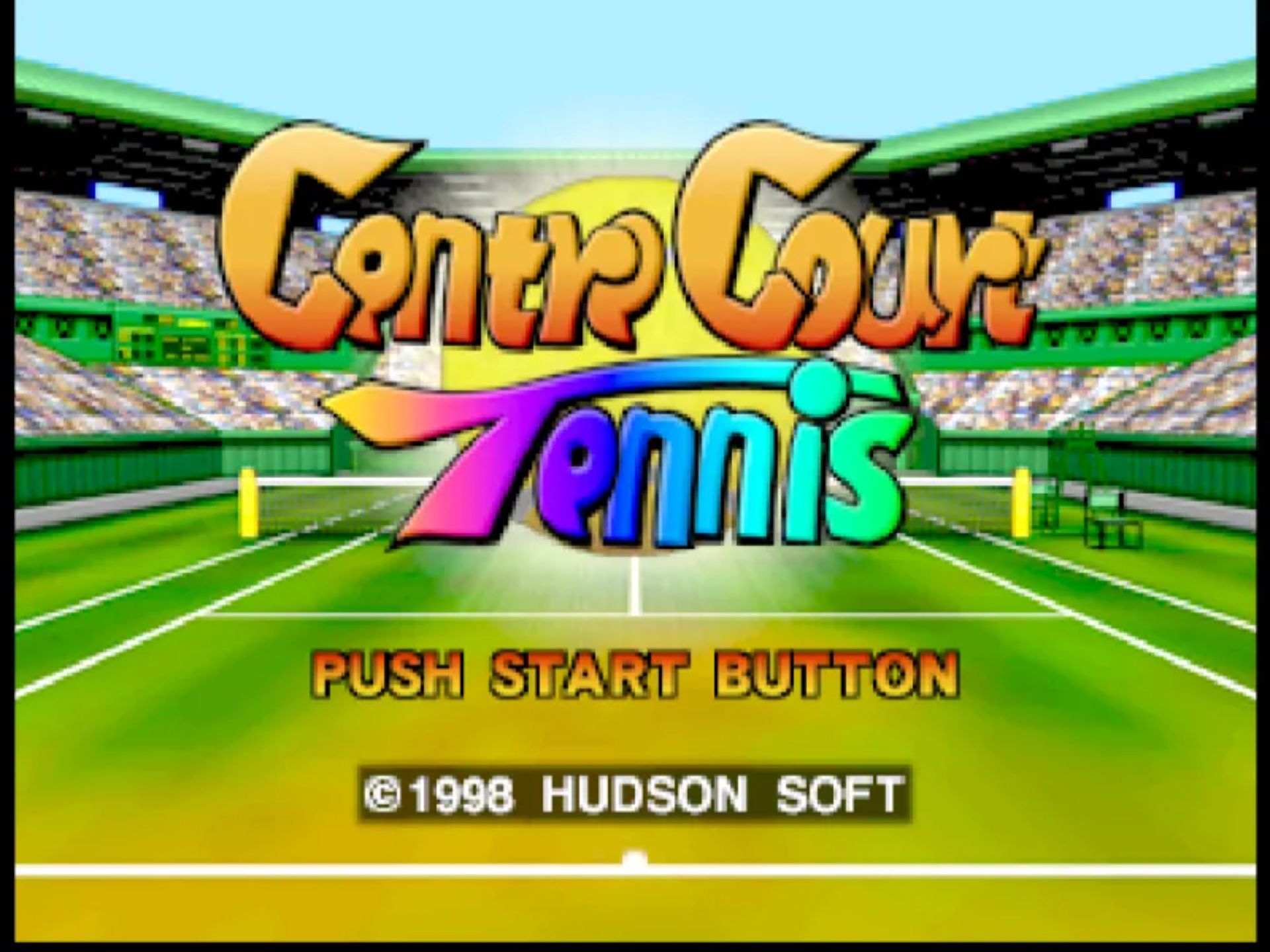 中心球场网球赛N64游戏截图第3张