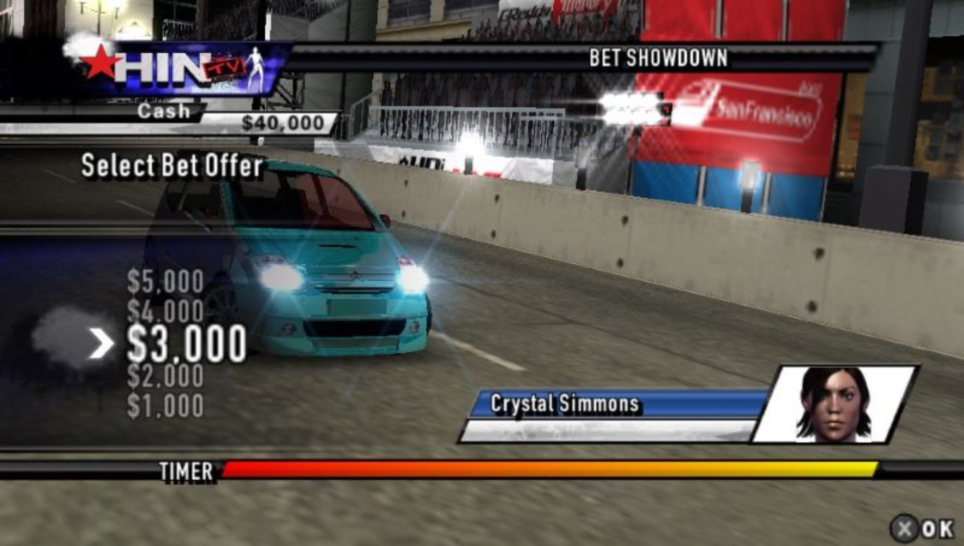 极品醉车2：激情之夜PSP游戏截图第9张