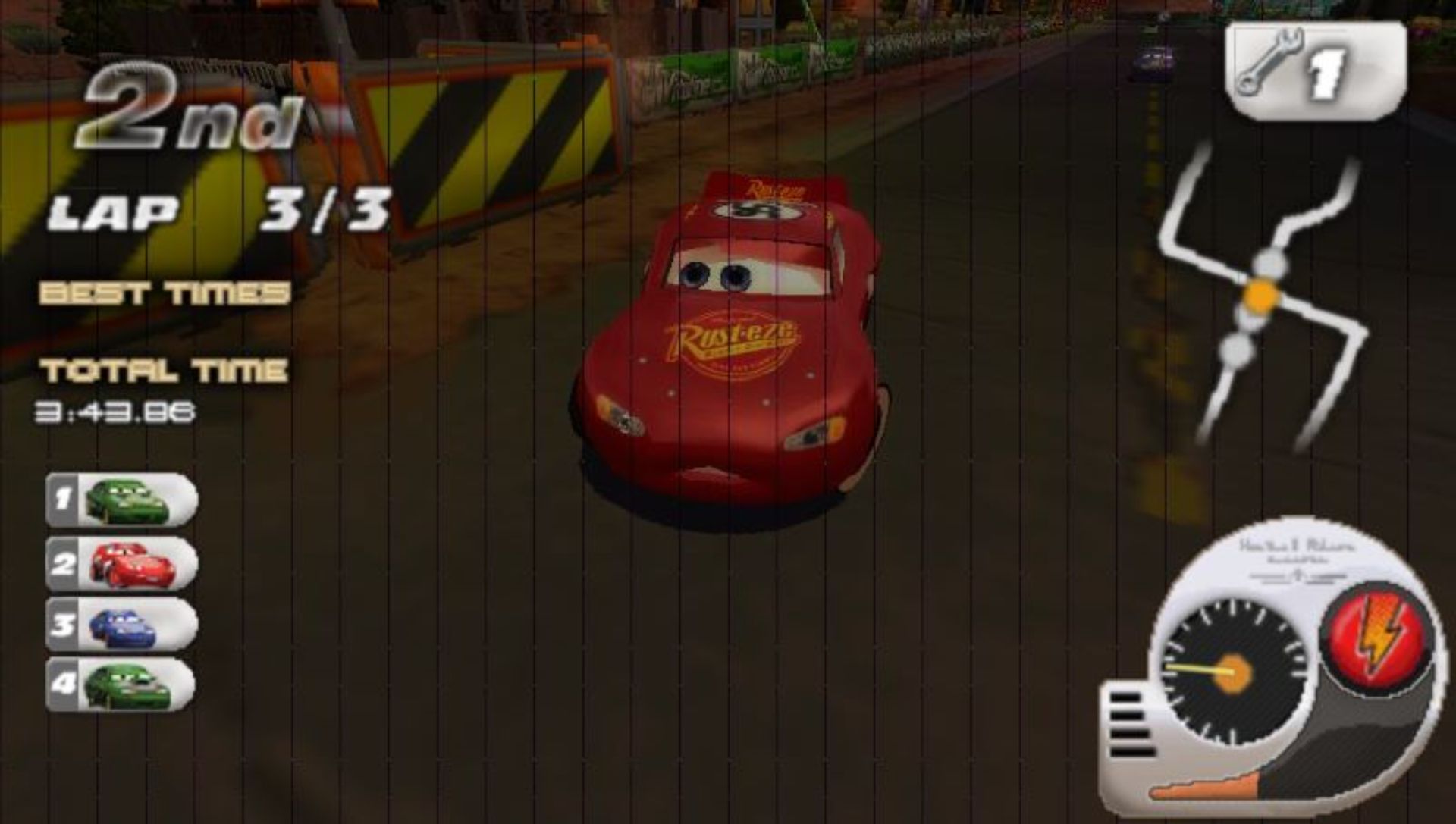 汽车总动员：竞速PSP游戏截图第13张