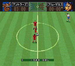 J联盟热力足球94／卡普空足球SFC游戏截图第10张