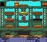 摩登原始人：贝德罗克的汉堡时间GBC游戏截图第9张