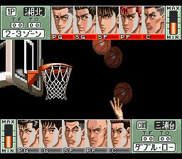 灌篮高手2：全国大赛预赛完全版SFC游戏截图第14张