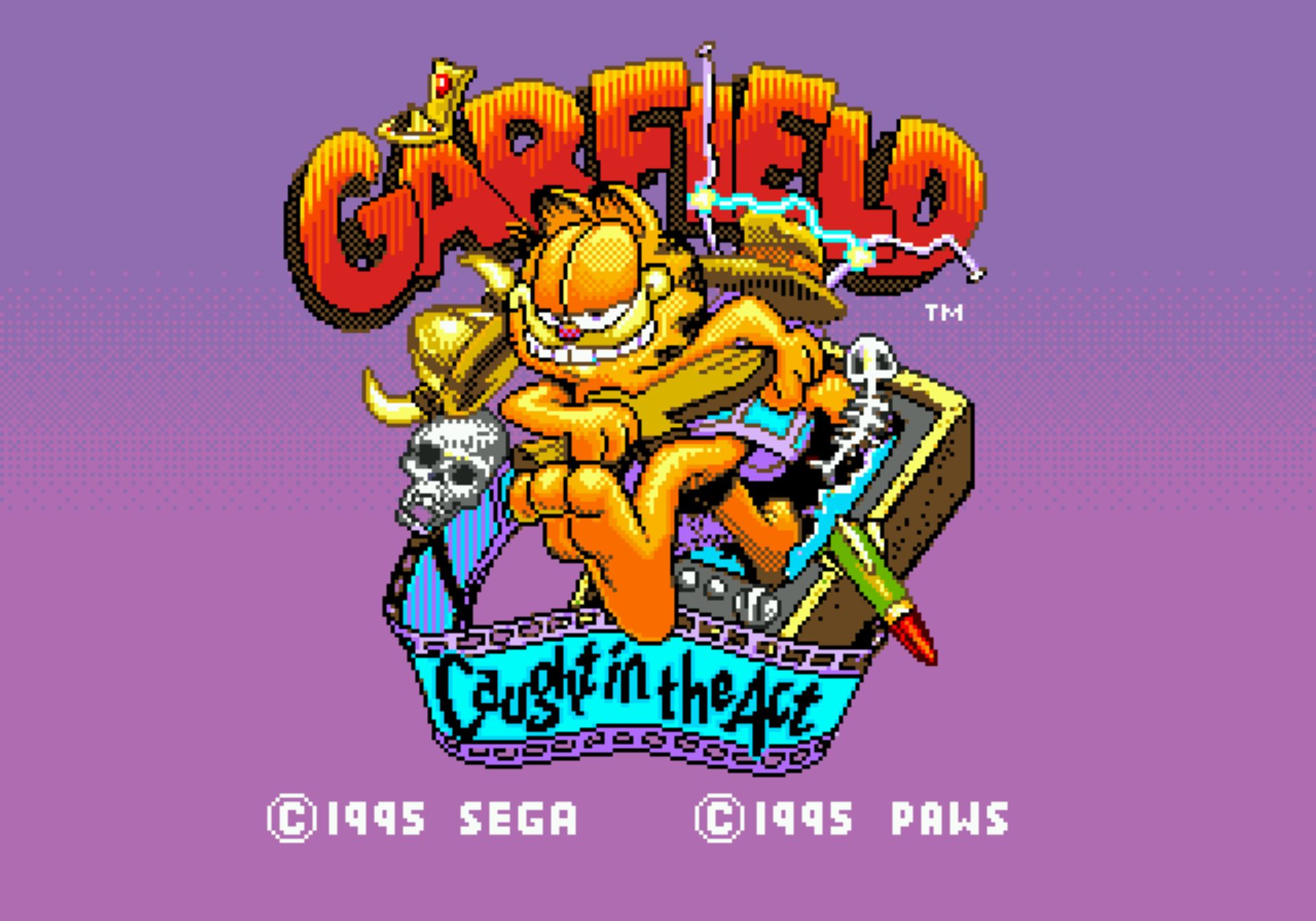 加菲猫MD游戏截图第2张