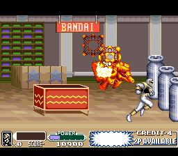 恐龙战队：电影版SFC游戏截图第17张