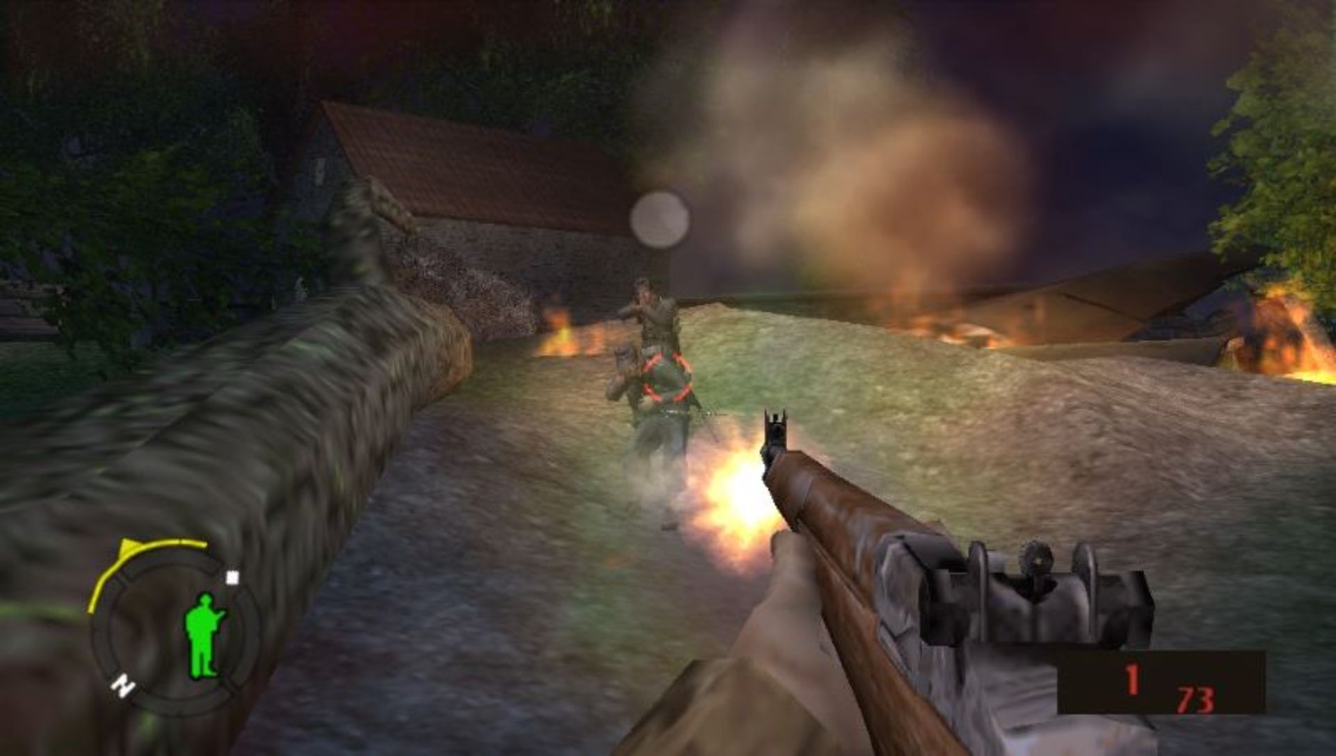 战火兄弟连：登陆日PSP游戏截图第6张