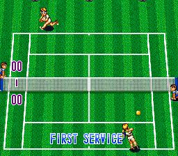 超级回合网球SFC游戏截图第7张