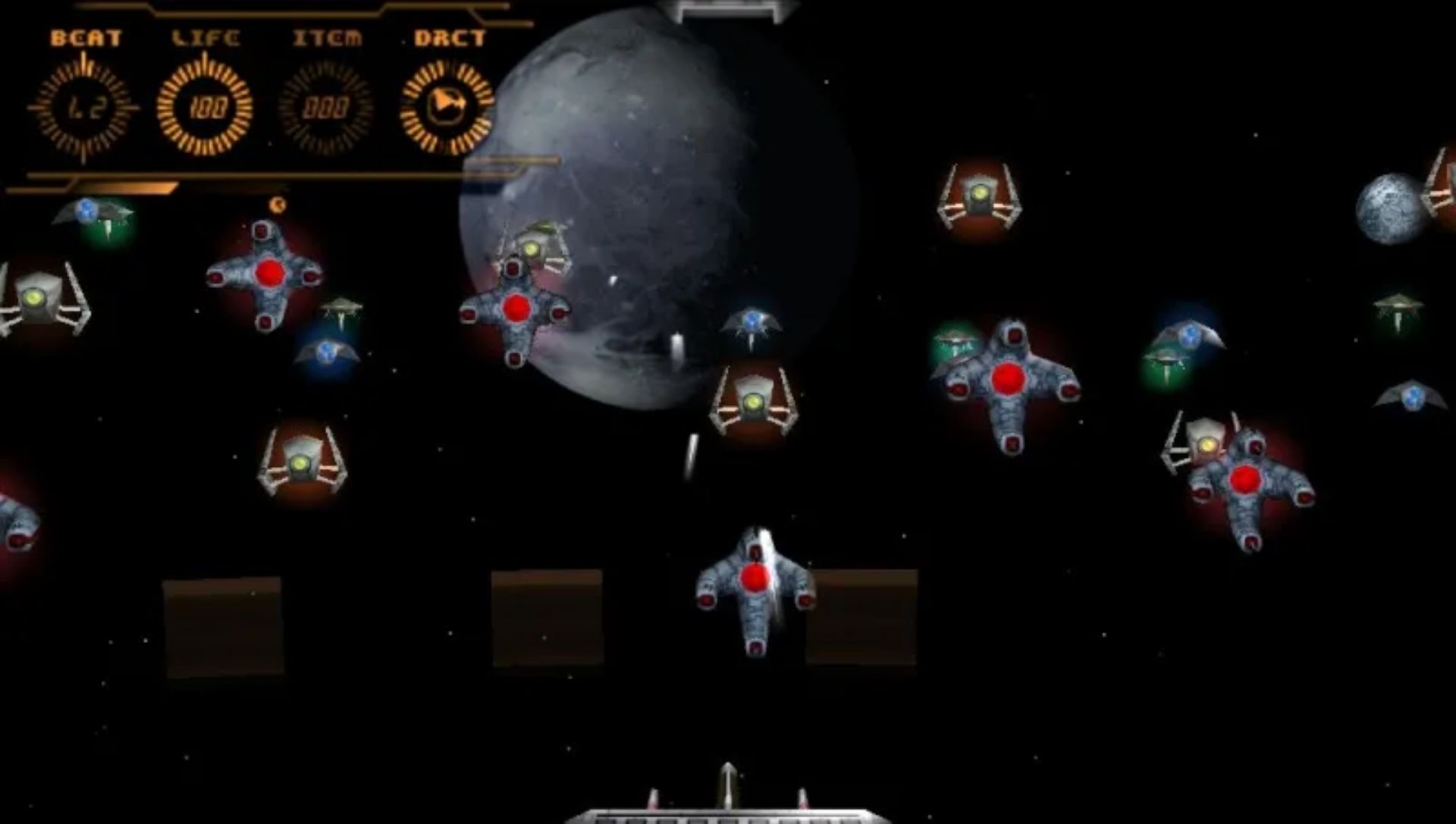 太空侵略者：银河节拍PSP游戏截图第7张