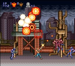 魂斗罗3：异形战争SFC游戏截图第9张