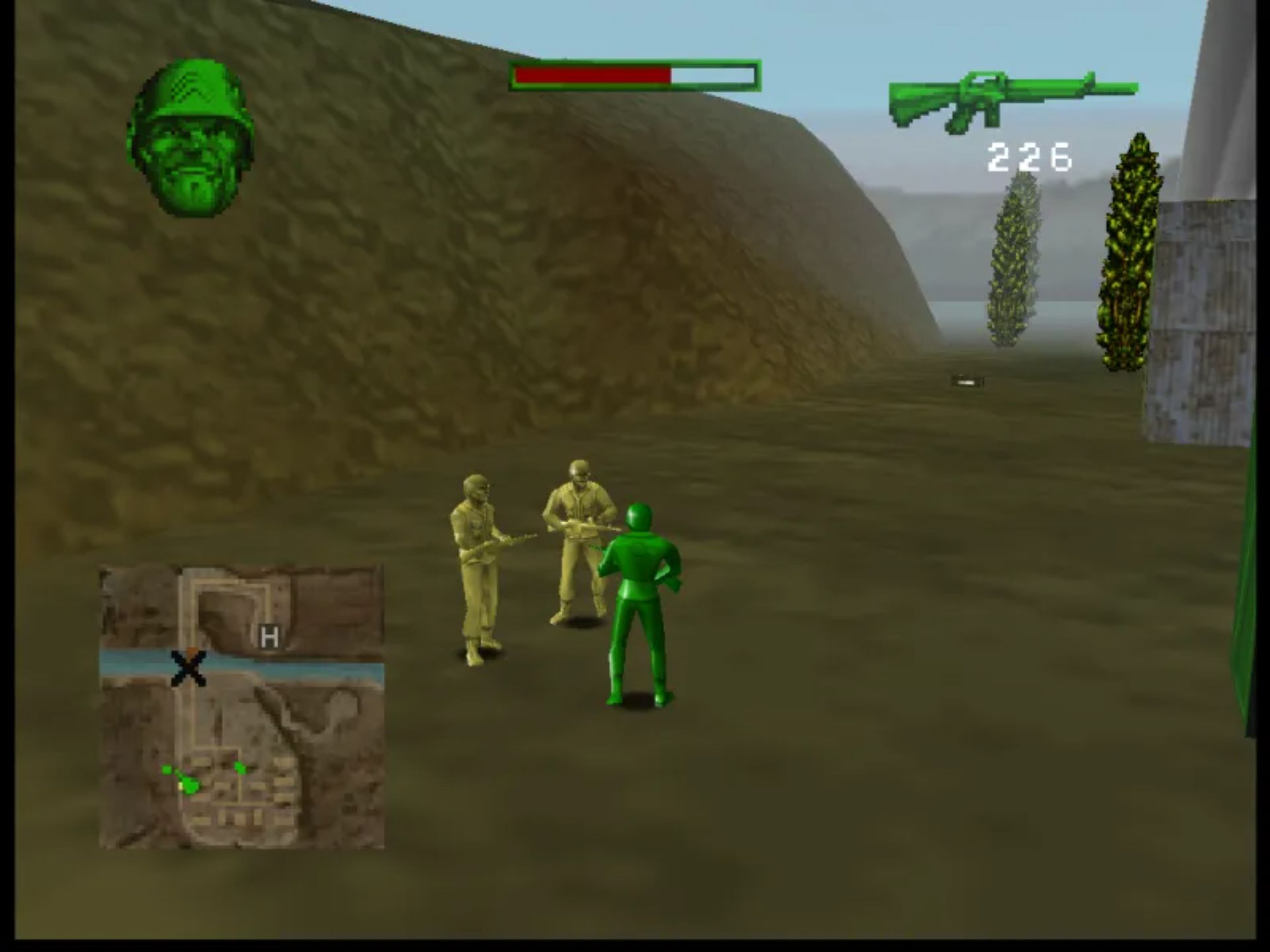 玩具兵大战：萨基英雄1N64游戏截图第11张