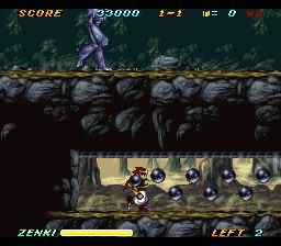 鬼神童子：烈斗雷传SFC游戏截图第12张