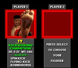 致命搏击1SFC游戏截图第6张