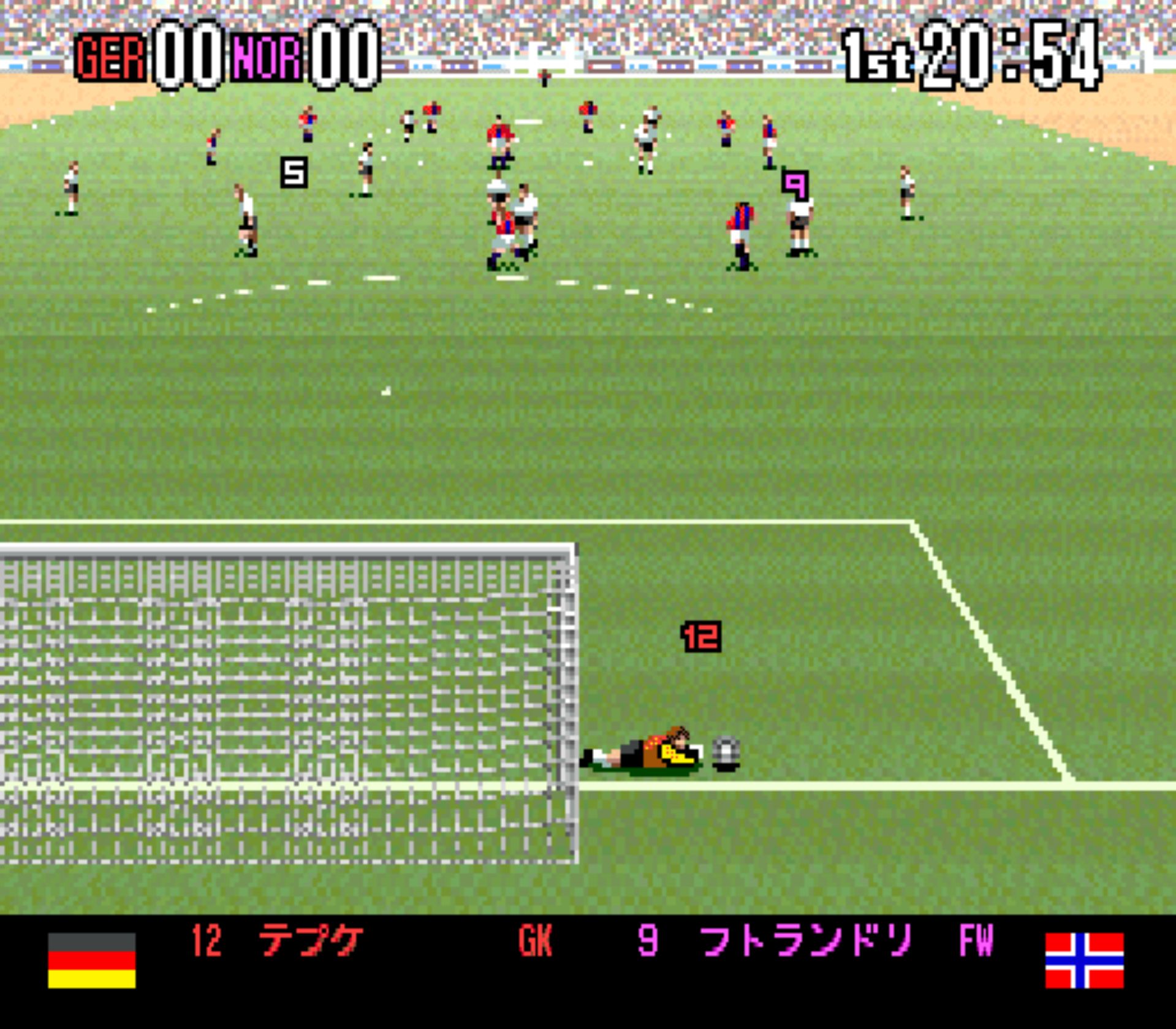 超统构足球94SFC游戏截图第16张