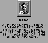 真人快打1：神拳降临传说GB游戏截图第2张