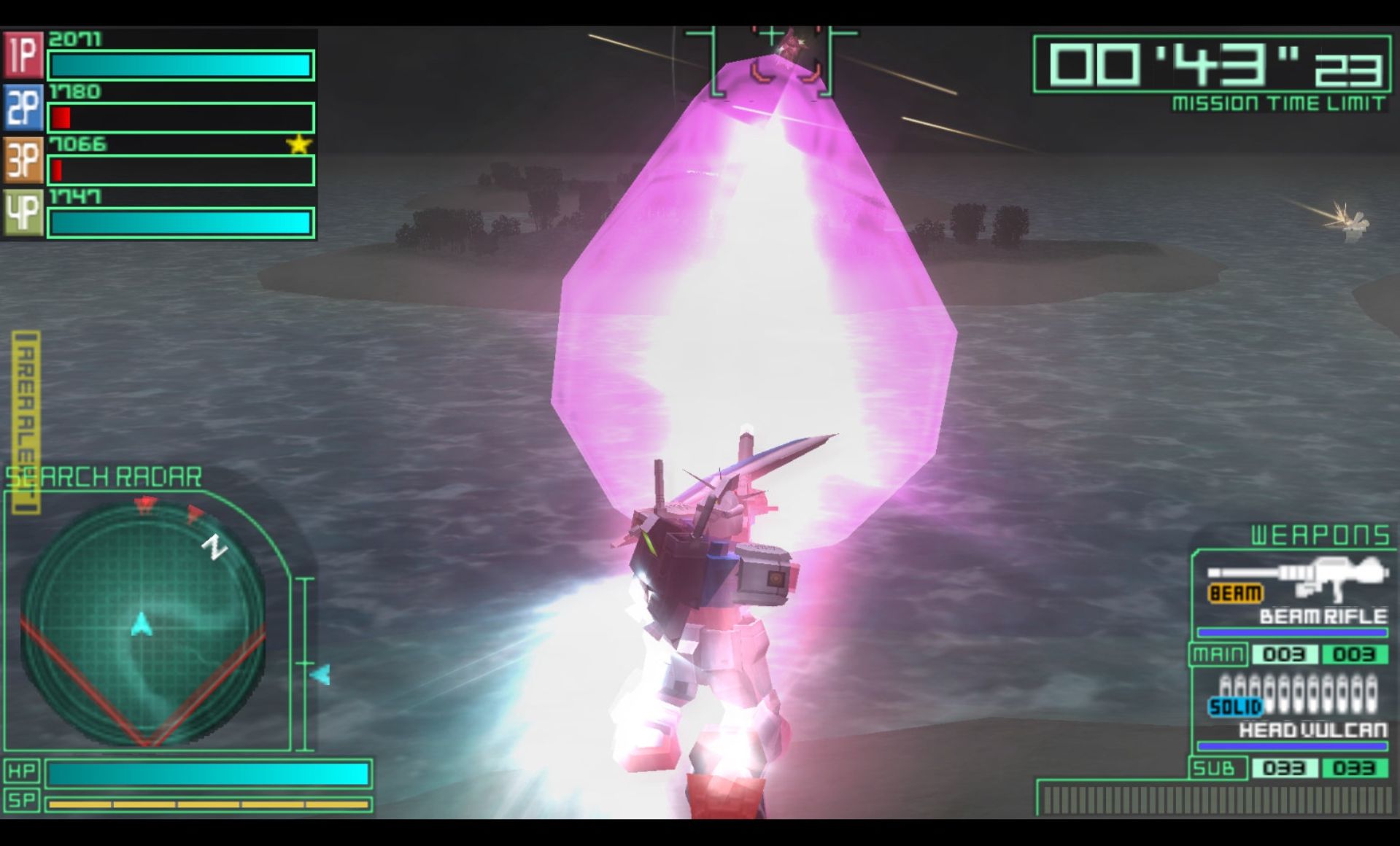 高达：战斗宇宙PSP游戏截图第16张