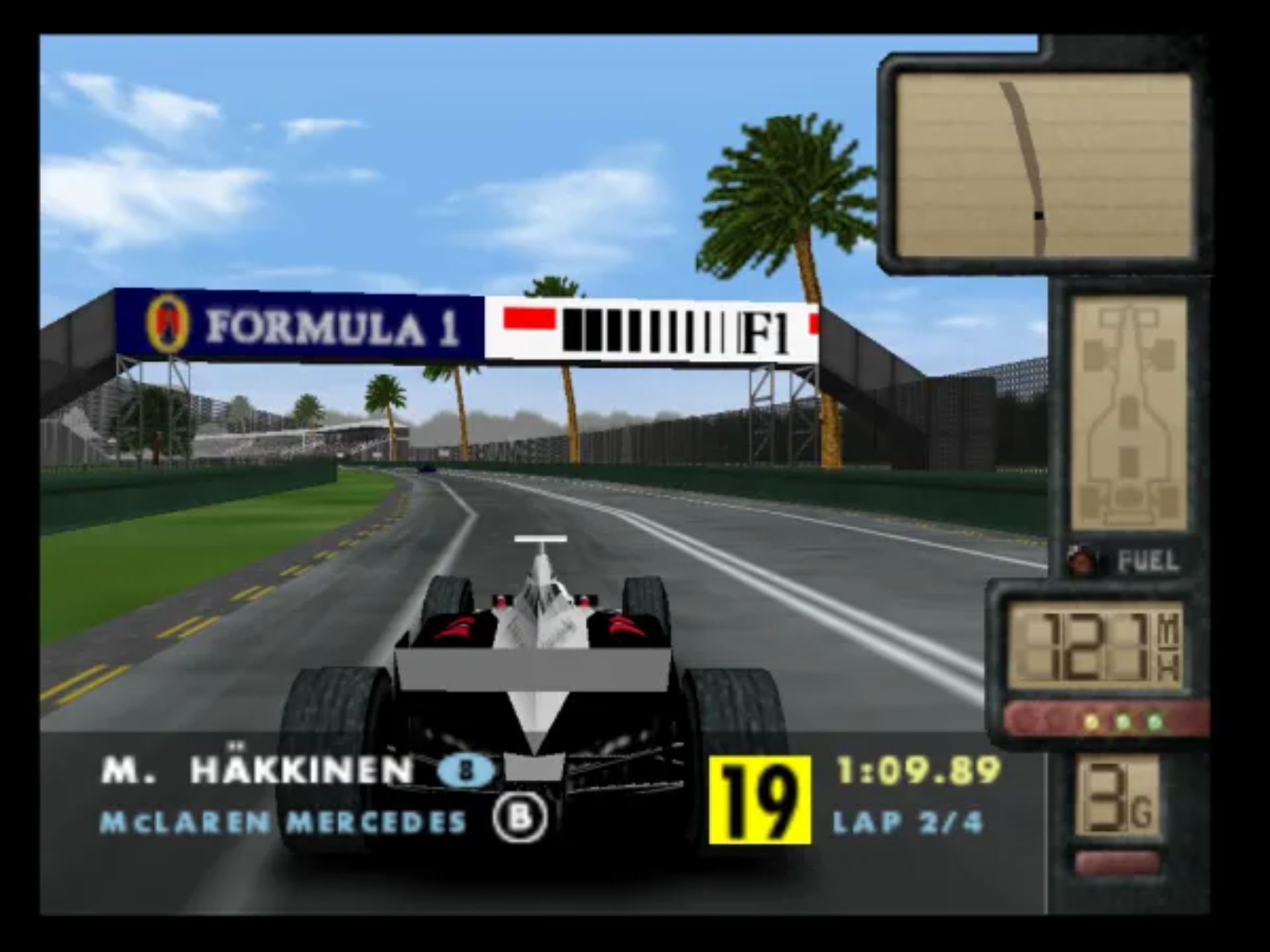 F1国际赛车大奖赛2N64游戏截图第10张