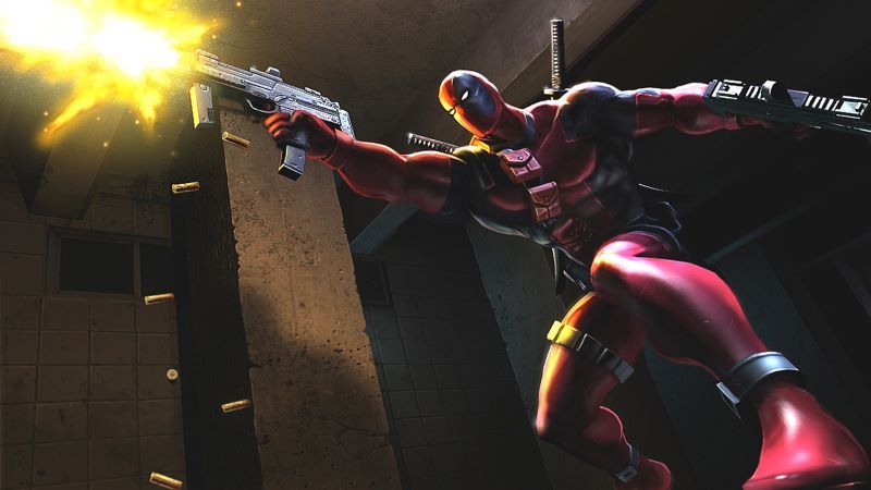 漫画英雄：终极联盟PSP游戏截图第1张