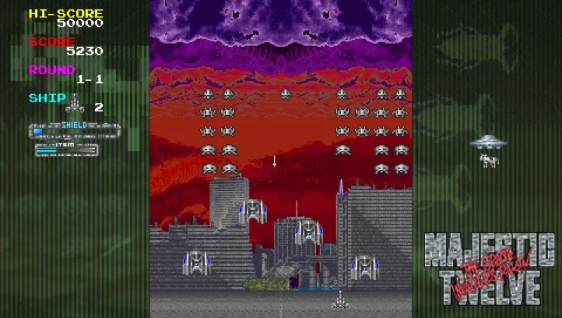 太空侵略者：口袋版PSP游戏截图第10张