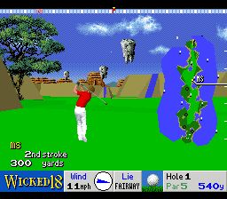 魔鬼球场高尔夫SFC游戏截图第7张