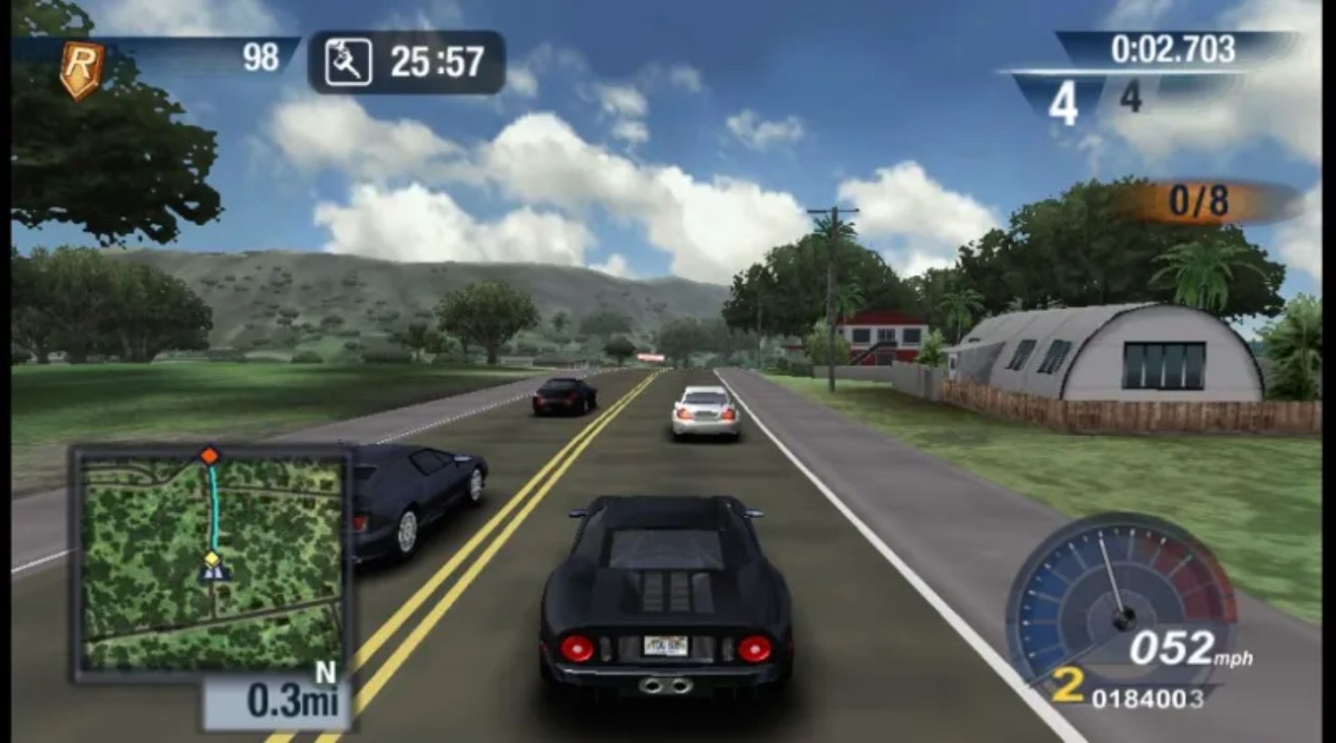 无限试驾PSP游戏截图第8张