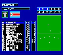 职业足球SFC游戏截图第6张