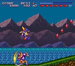 火箭骑士SFC游戏截图第8张