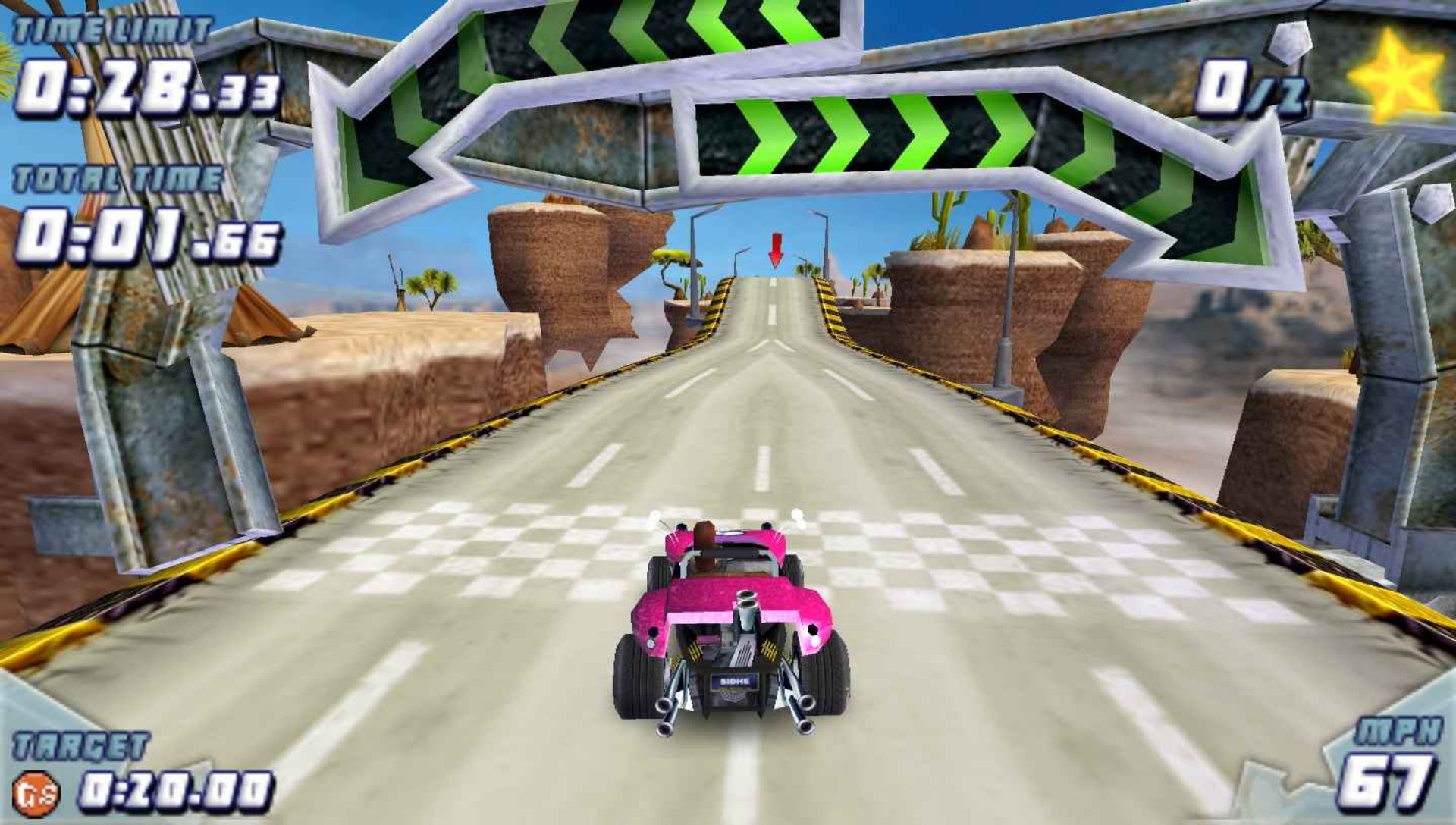 爆冲赛车PSP游戏截图第2张