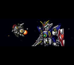 SD高达方块SFC游戏截图第3张