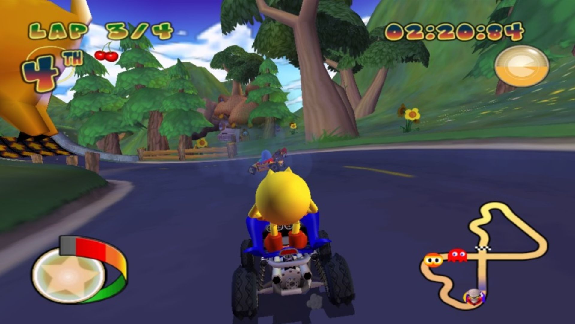 吃豆人：世界拉力PSP游戏截图第17张