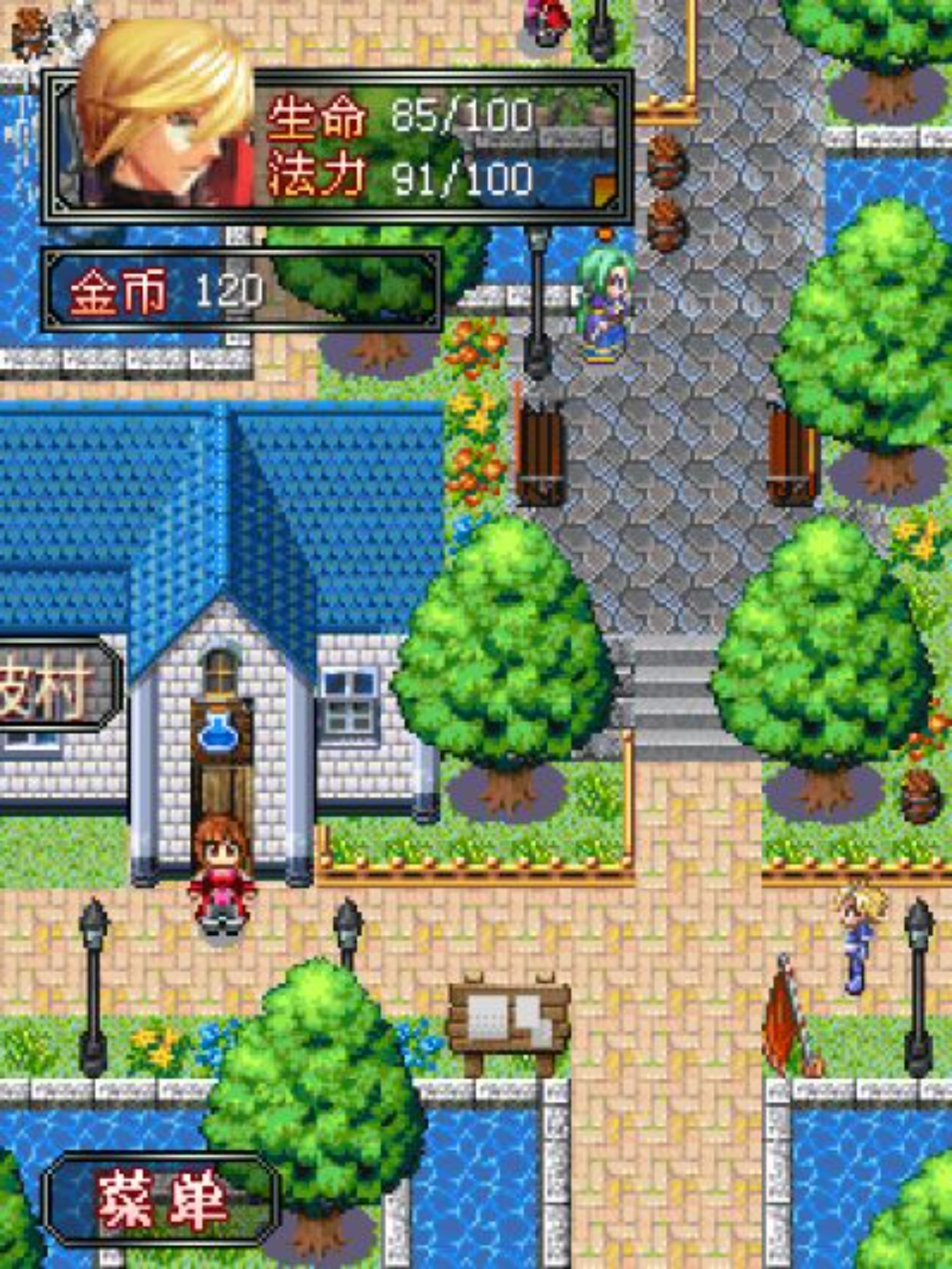 神谕：恶魔之子传说Java游戏截图第4张