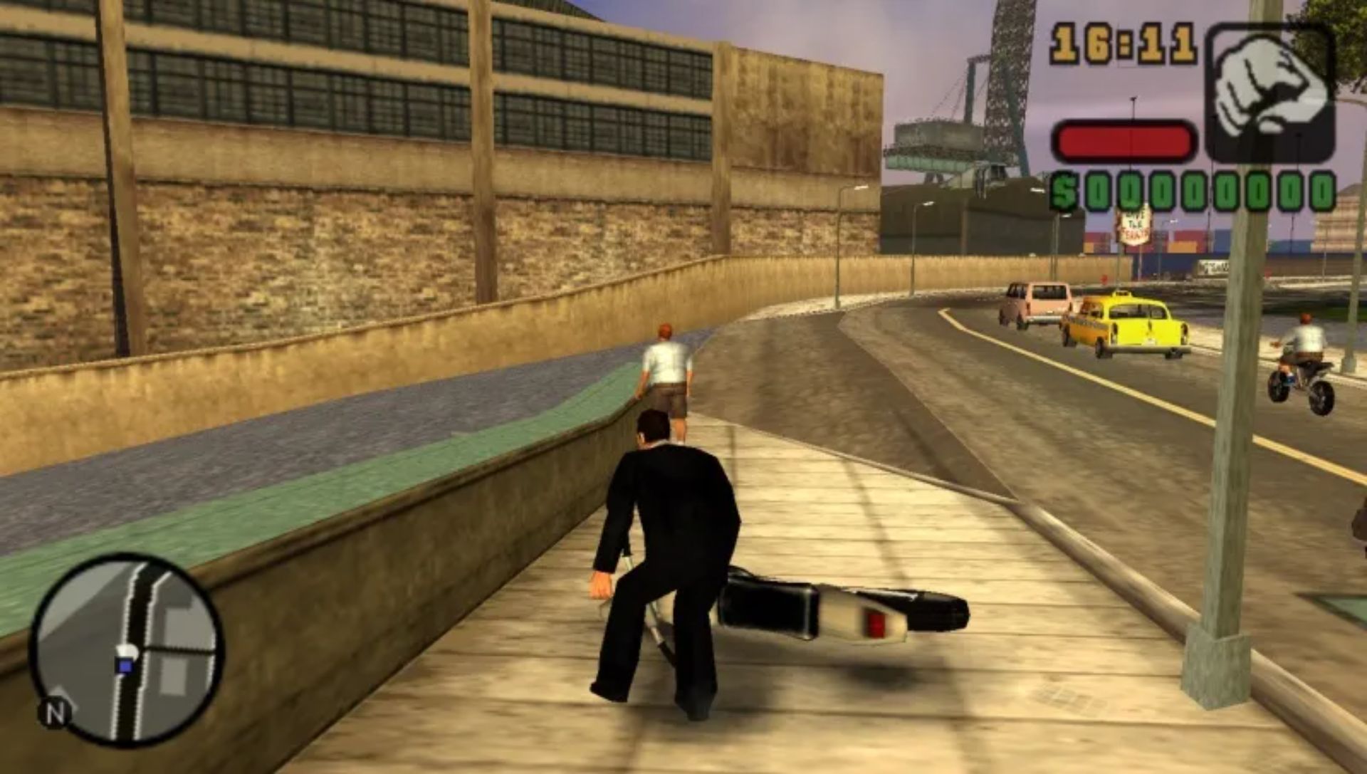 侠盗猎车：自由城的故事PSP游戏截图第14张