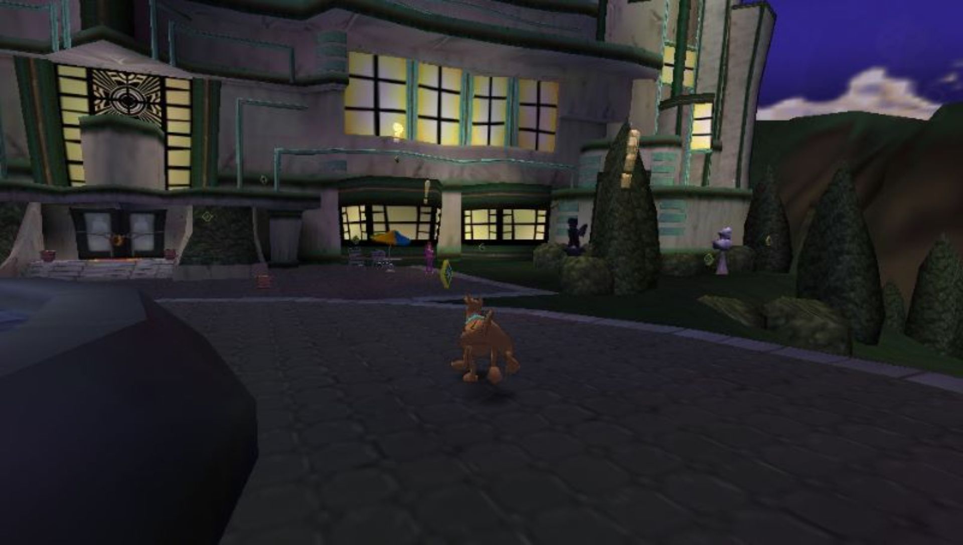 史酷比狗狗：谁在看谁PSP游戏截图第4张