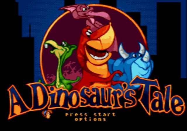 恐龙物语：回到未来MD游戏截图第1张