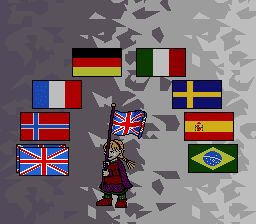 1994年利勒哈默尔冬季奥运会SFC游戏截图第2张