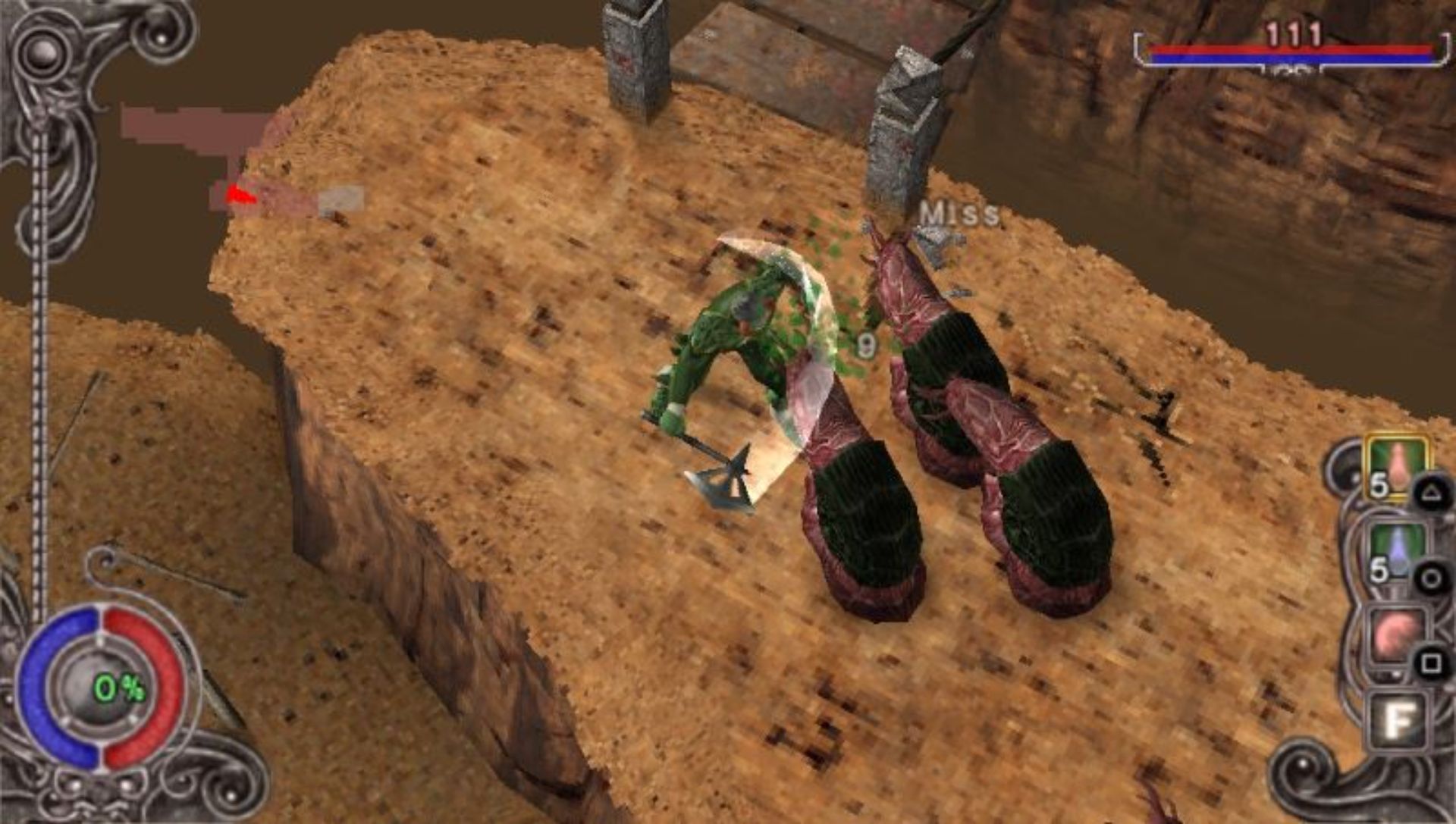 迷宫探险家：盟约之门PSP游戏截图第7张