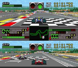 铃木亚久里F1超级赛车SFC游戏截图第7张