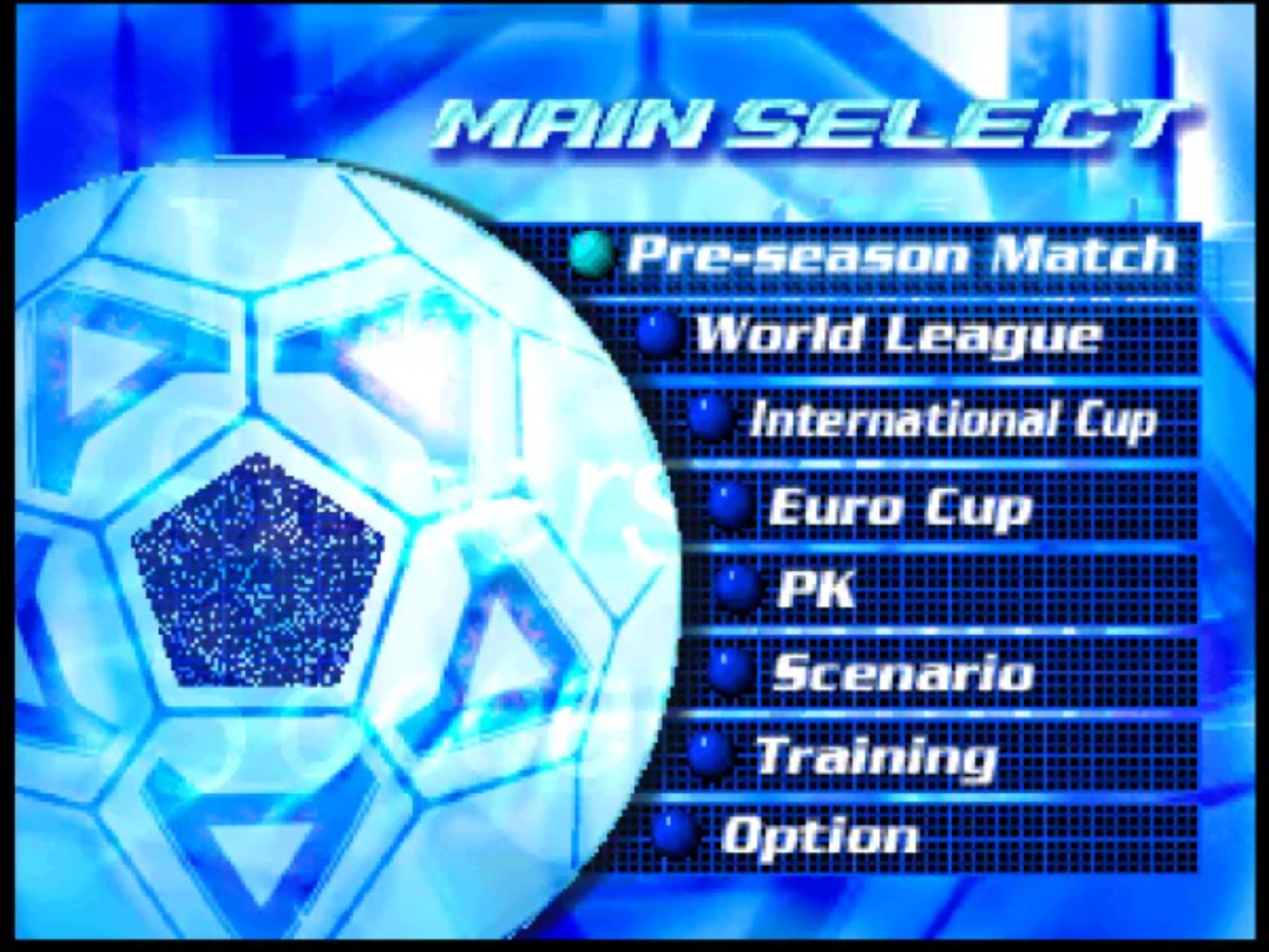 国际超级明星足球2000(International Superstar Soccer 2000)N64游戏截图第4张
