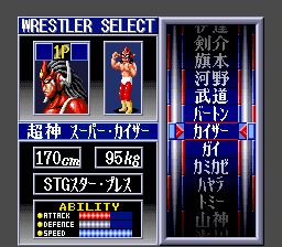 超级热血摔角世界3SFC游戏截图第6张